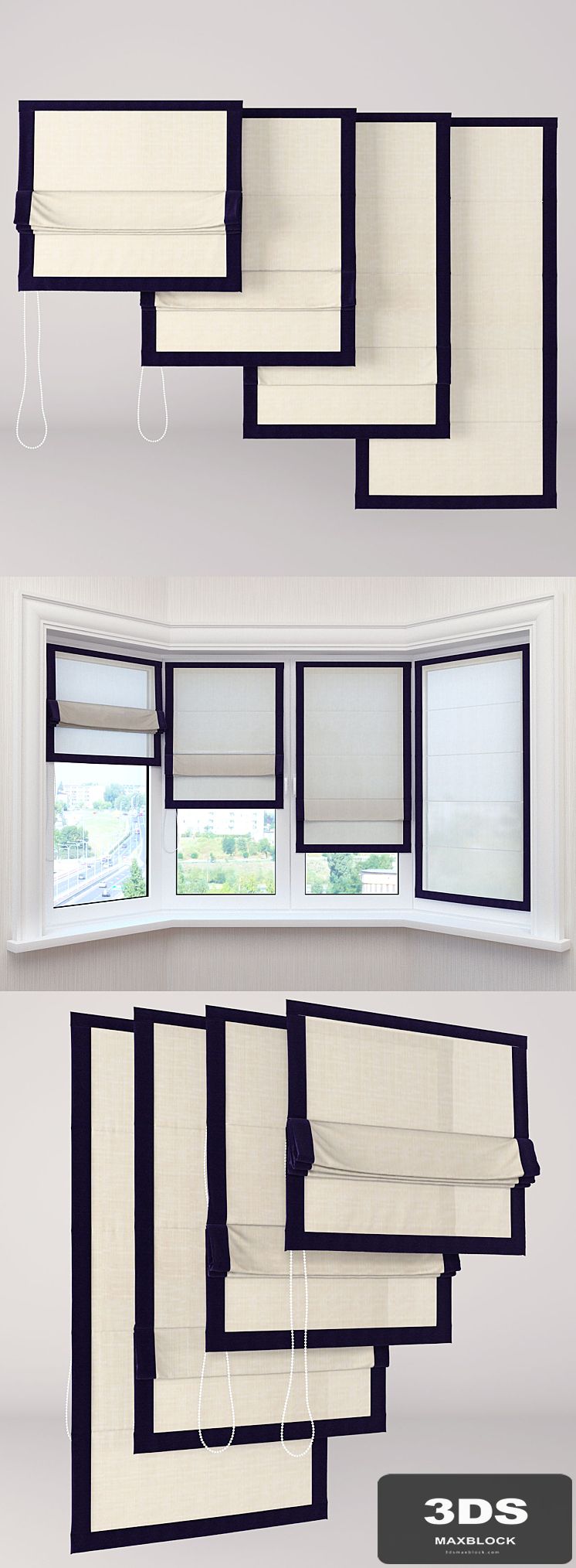 Roman blinds 11