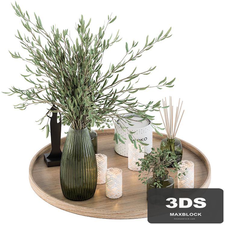 Decorative Set in Tray - Set 49