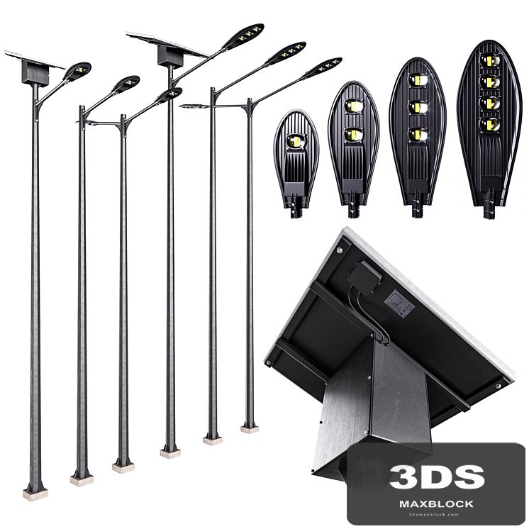 Solar Powered Street Light