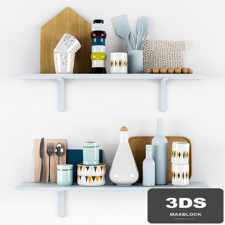 Crockery in the Scandinavian style