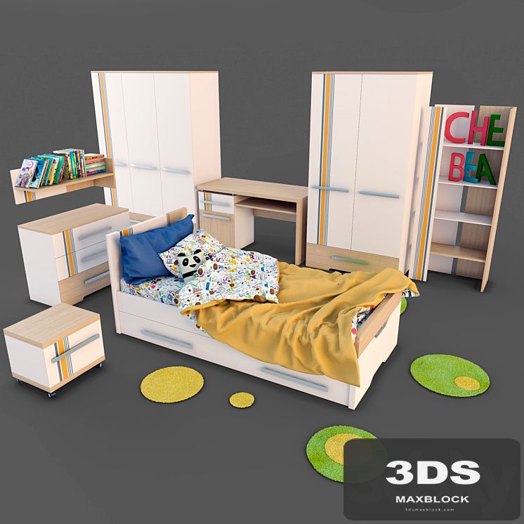 Set children's furniture Titouan
