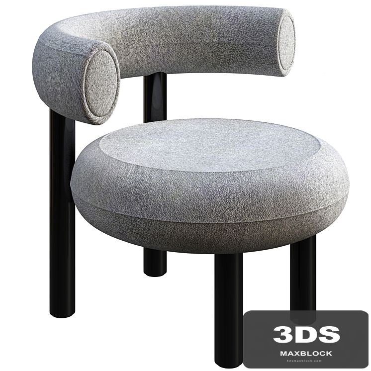 Chair Tom Dixon Fat Micro Boucle