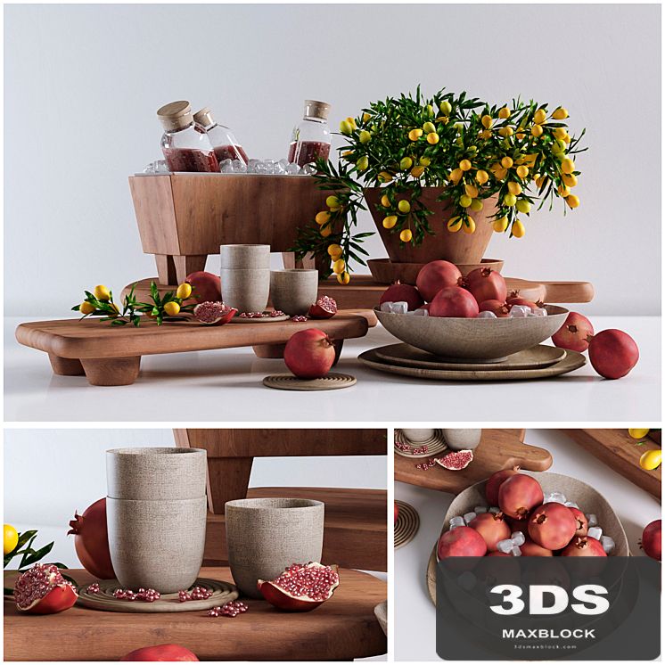 Decorative set for the kitchen # 5