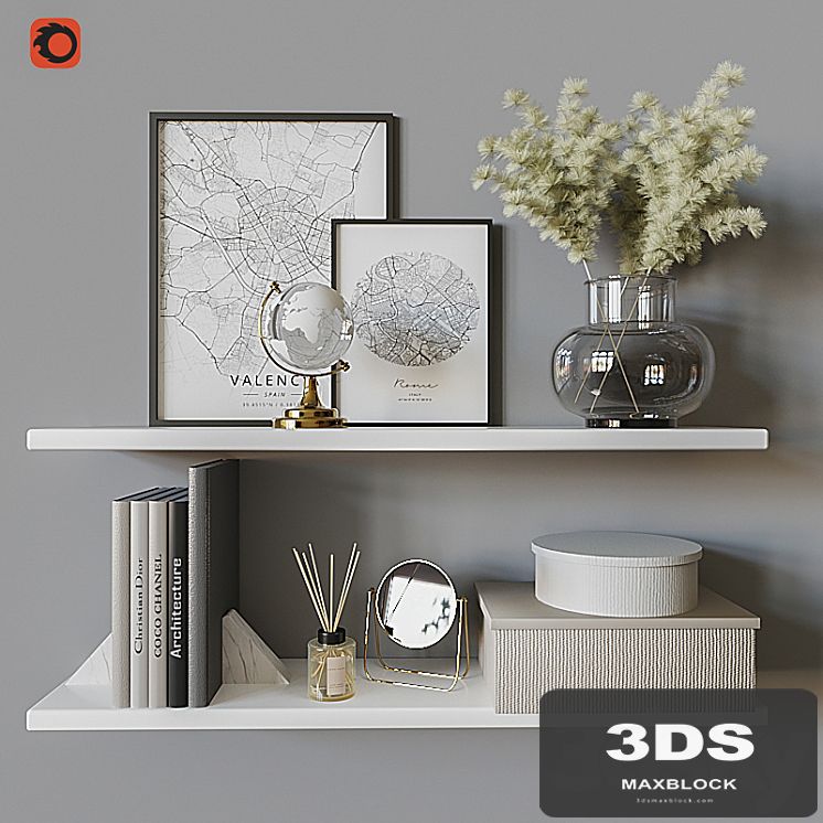 Decorative shelf 02