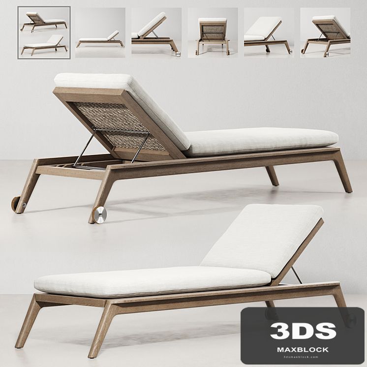 MALTA TEAK CHAISE