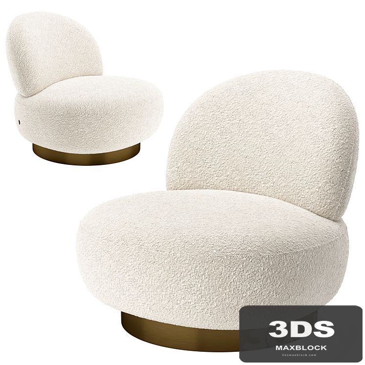 Swivel Chair Clement by Eichholtz