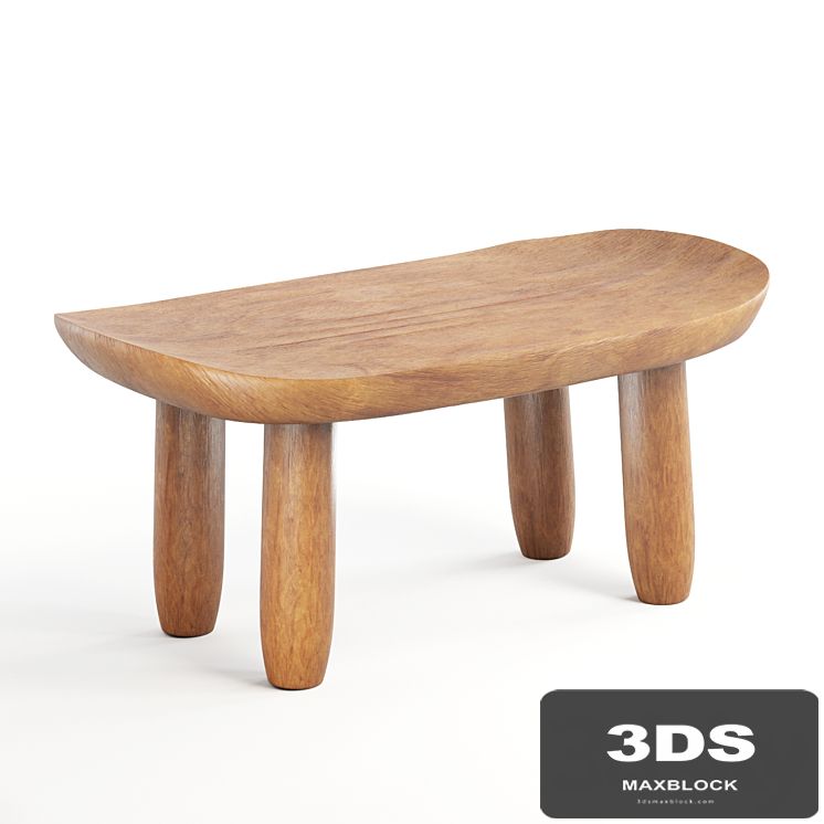 Zara Home Bowed Low Stool