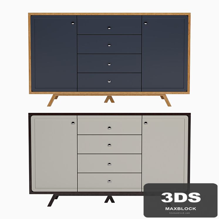 Large chest of drawers CUBE, 140 * 82 * 45