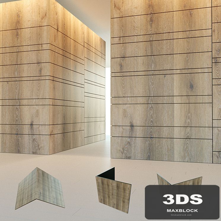 Wall panel made of wood. Decorative wall. Corner. 121