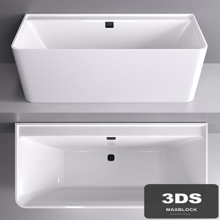 Wall-mounted bathtub Villeroy & Boch Collaro