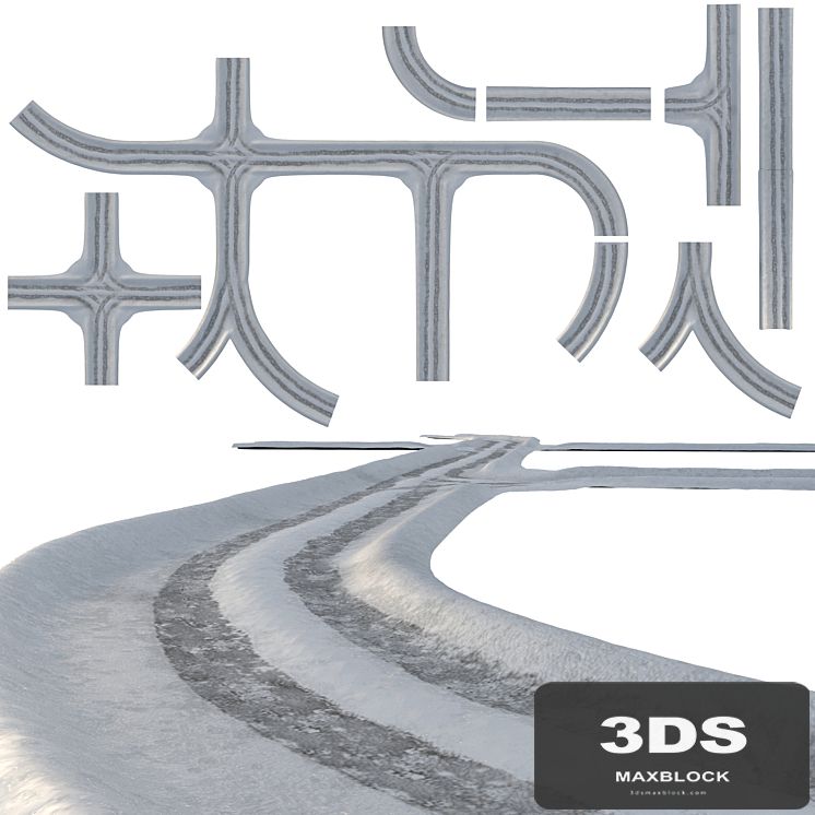 Snowy road