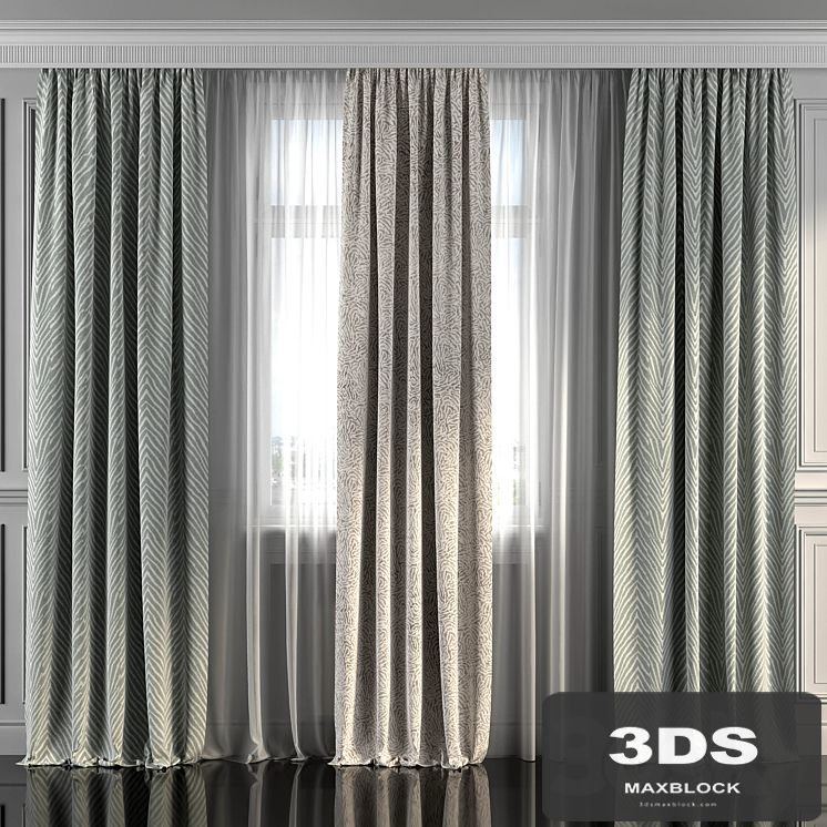 Curtains with window 275
