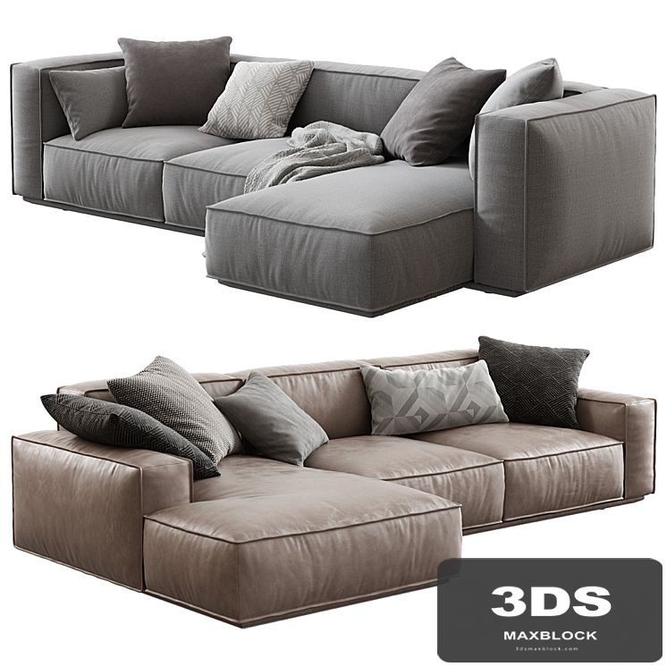 Arflex / Marechiaro XIII Sofa Chaise Longue