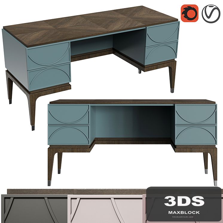 Majorelle writing desk