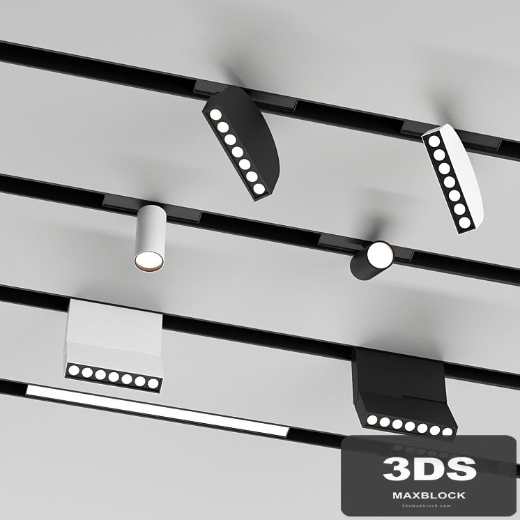 Magnetic Track Lights 002