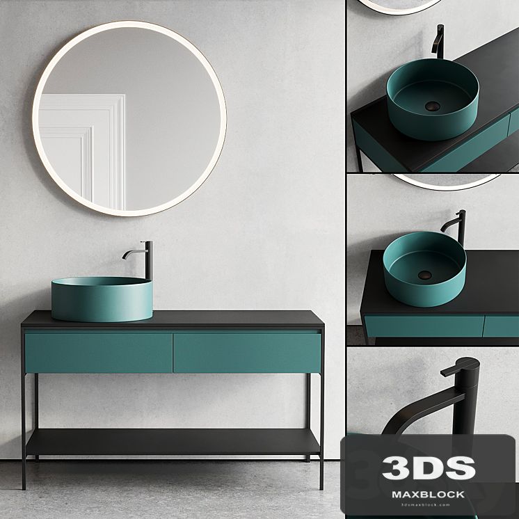 Nic Design Bridge Vanity unit Set 2