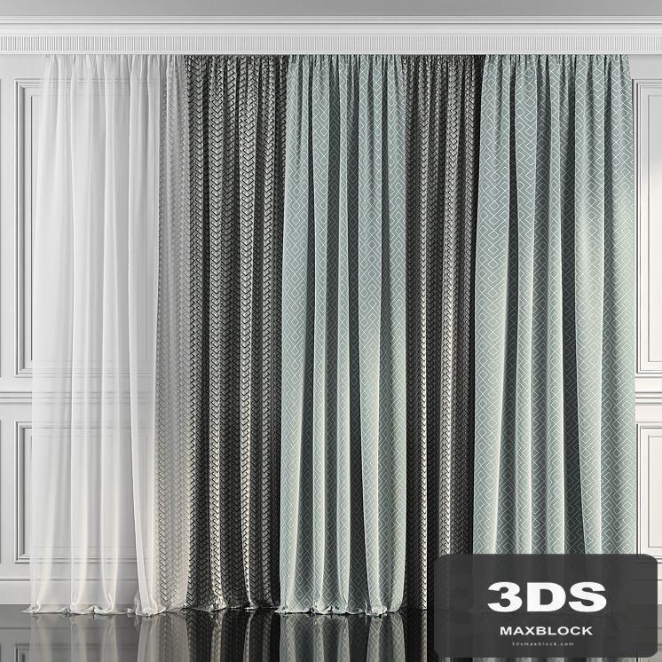 Curtains with window 289
