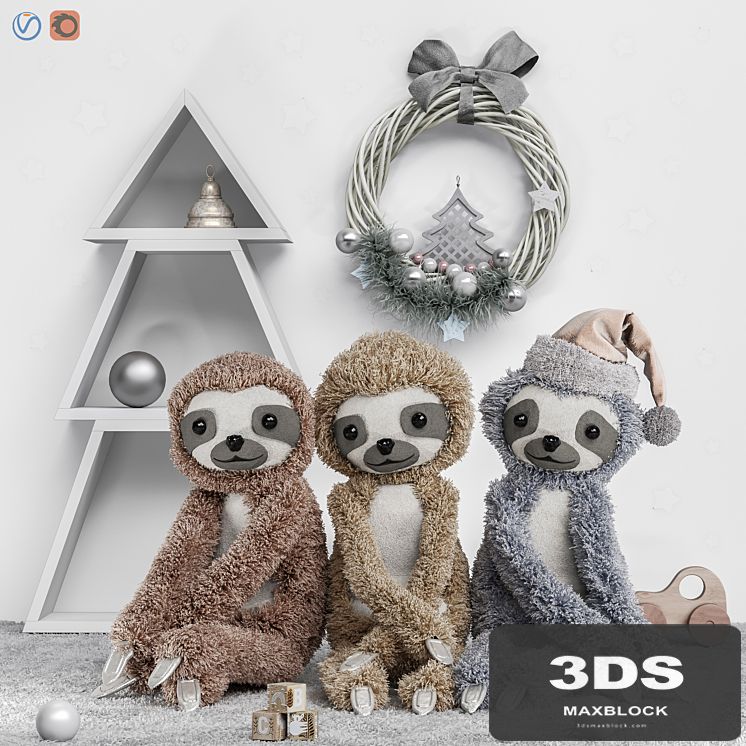 Toys and furniture set 85