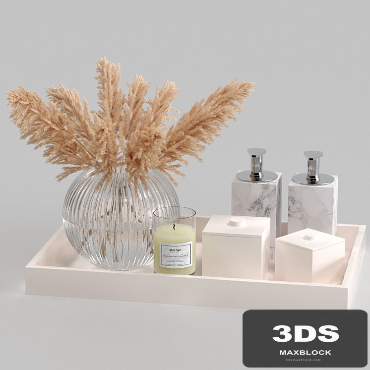Bathroom decorative set
