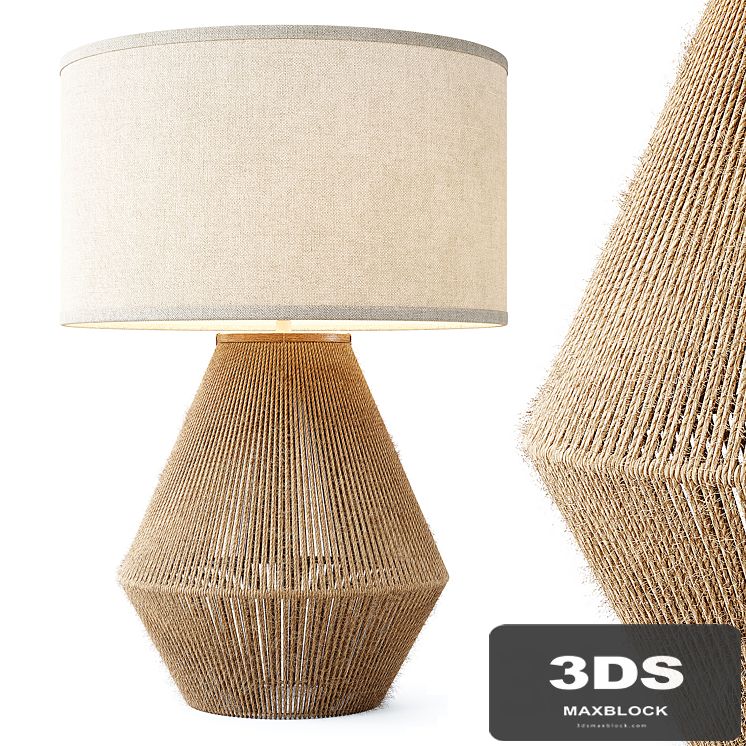 Zara Home - The jute base lamp