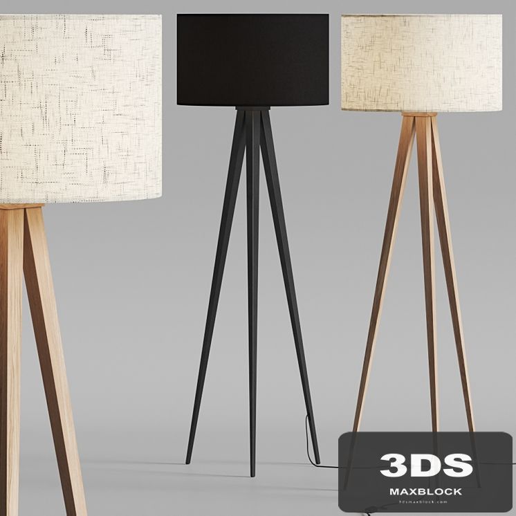 Pottery Barn Ibra Floor Lamps