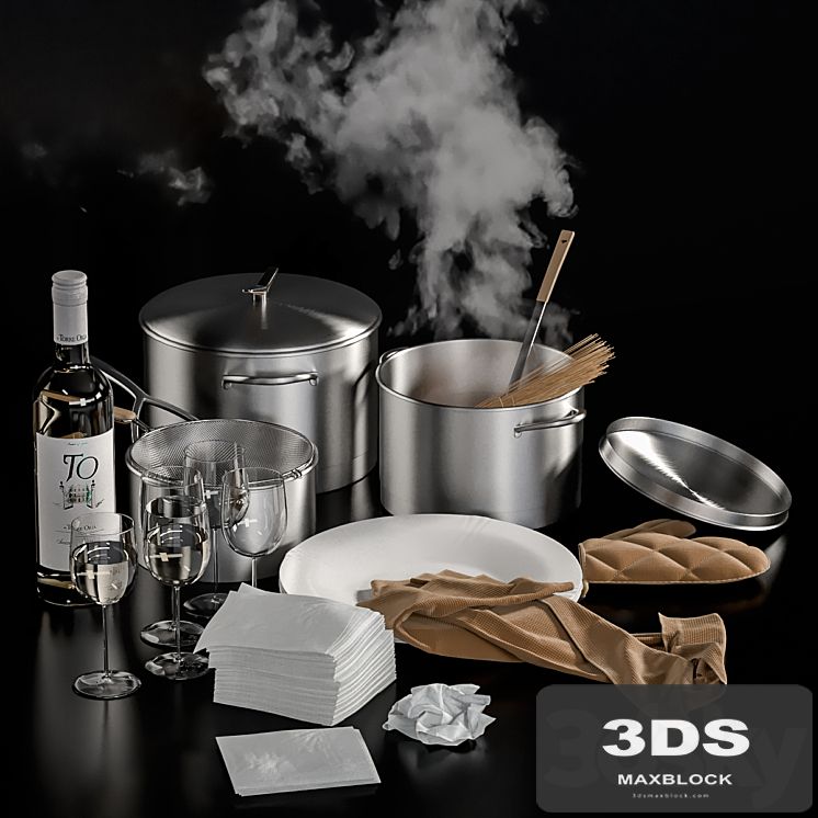 Decorative set for the kitchen
