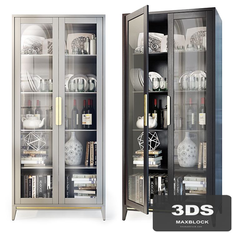 Swing wardrobe / showcase Dexter. Cabinet / showcase by Metner