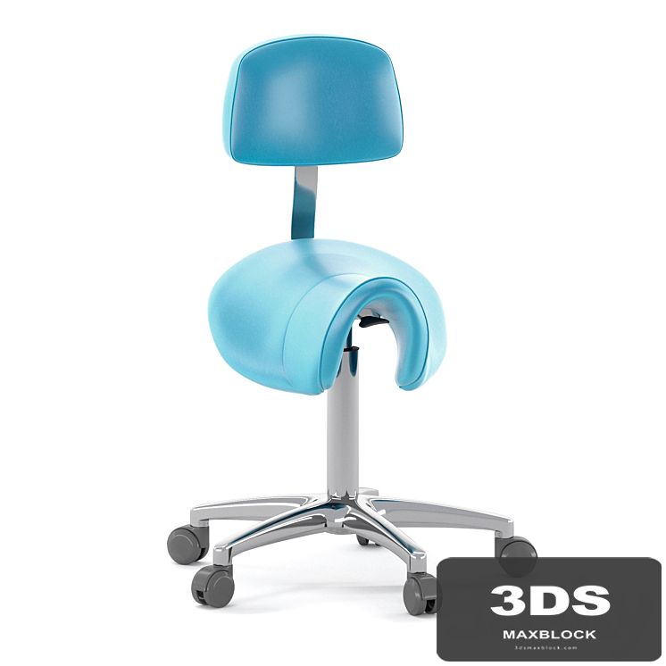 Lemi Group 052 S Hairdresser's stool on wheels