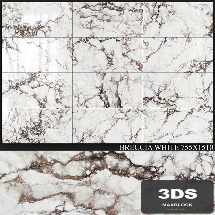 Peronda Breccia White 750x1510