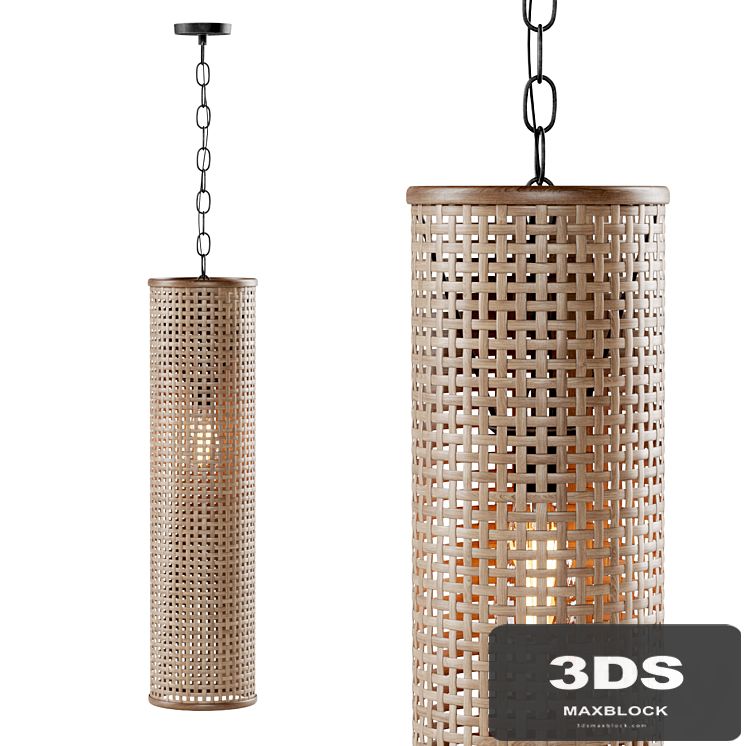Hanging rattan lamp H700 / Hanging rattan lamp