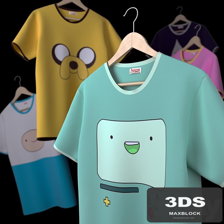 Collection T-shirts "Adventure Time"