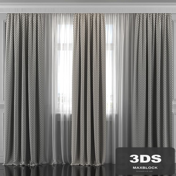 Curtains with window 298