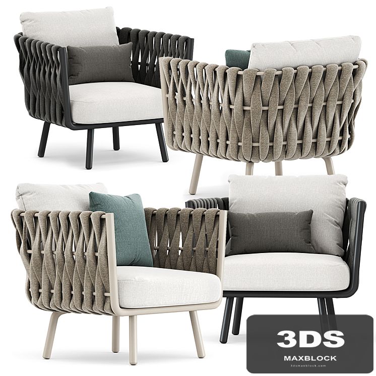 Tosca club chair by Tribu