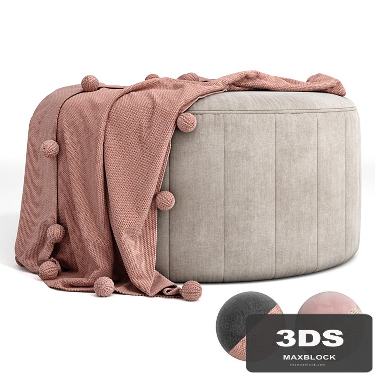 MercerReid Kensington Large Ottoman