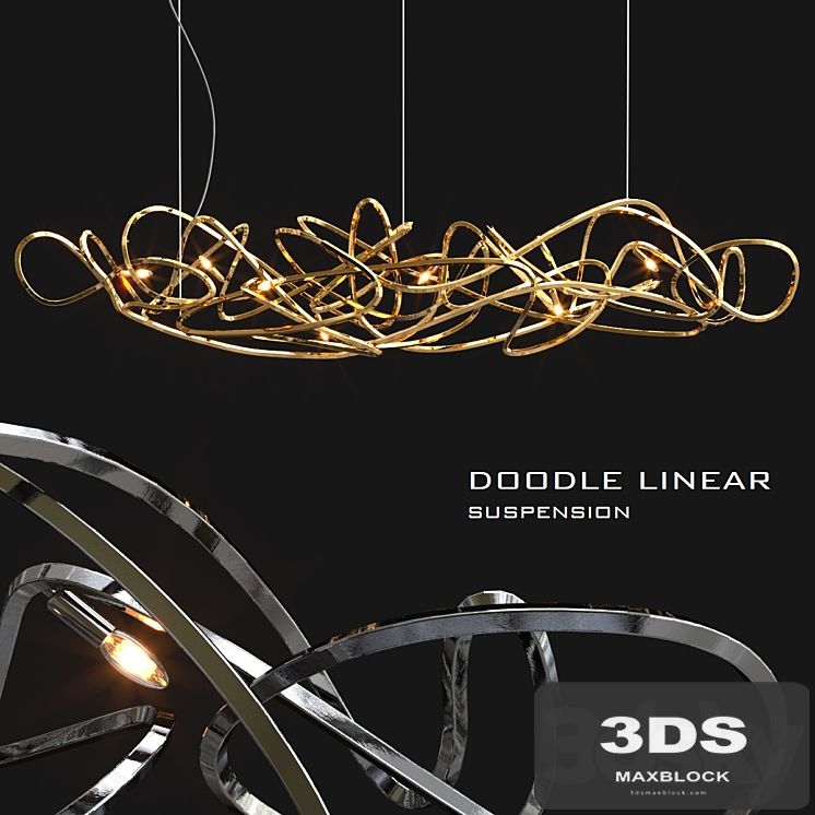 Doodle suspension by terzani
