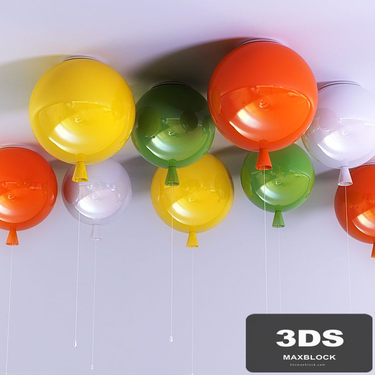 Chandelier Balloons Memory Light