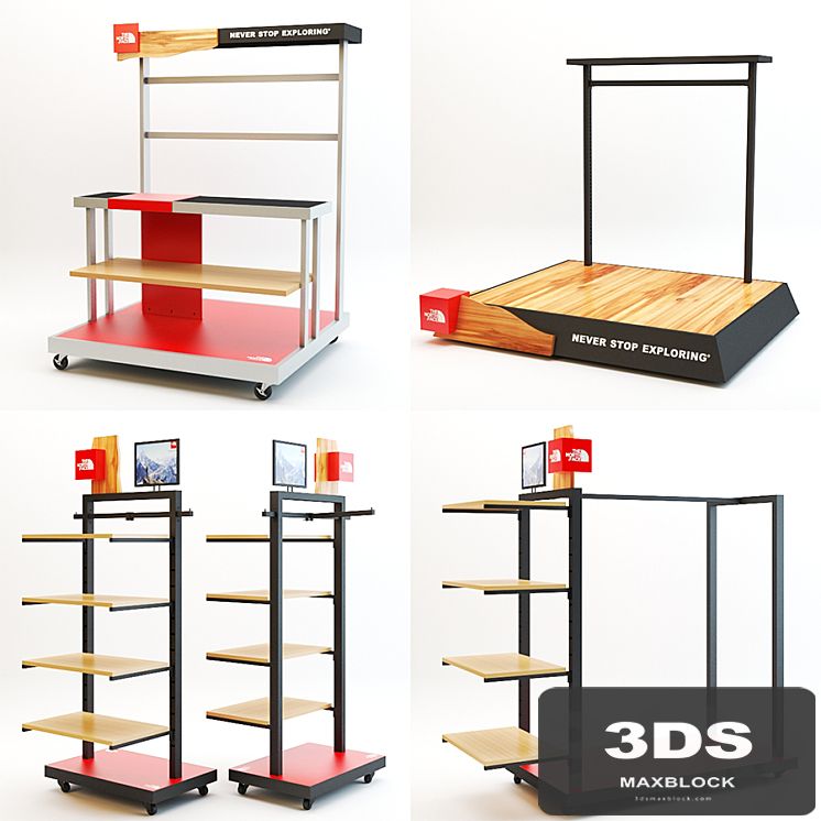 THE NORTH FACE SHOP FURNITURE