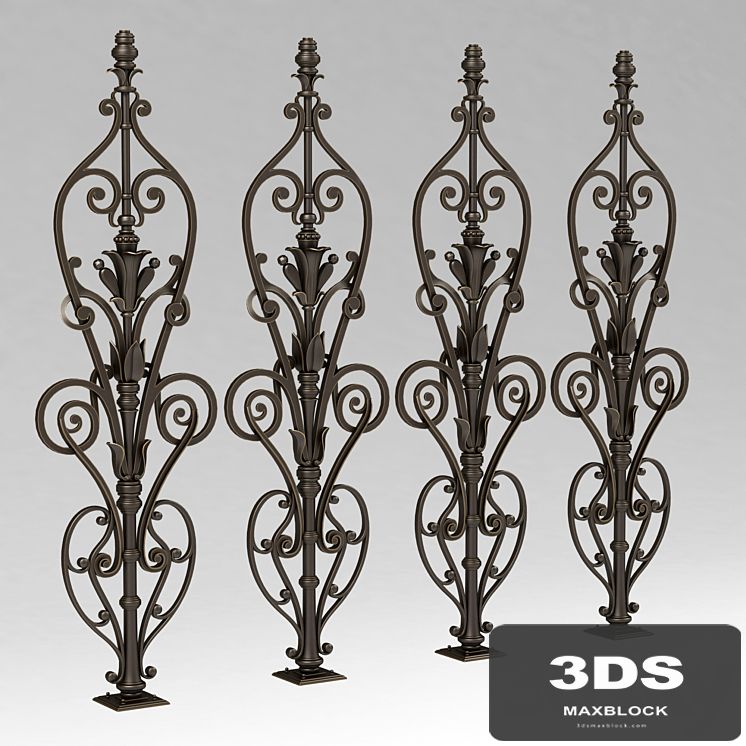 Forged baluster 11