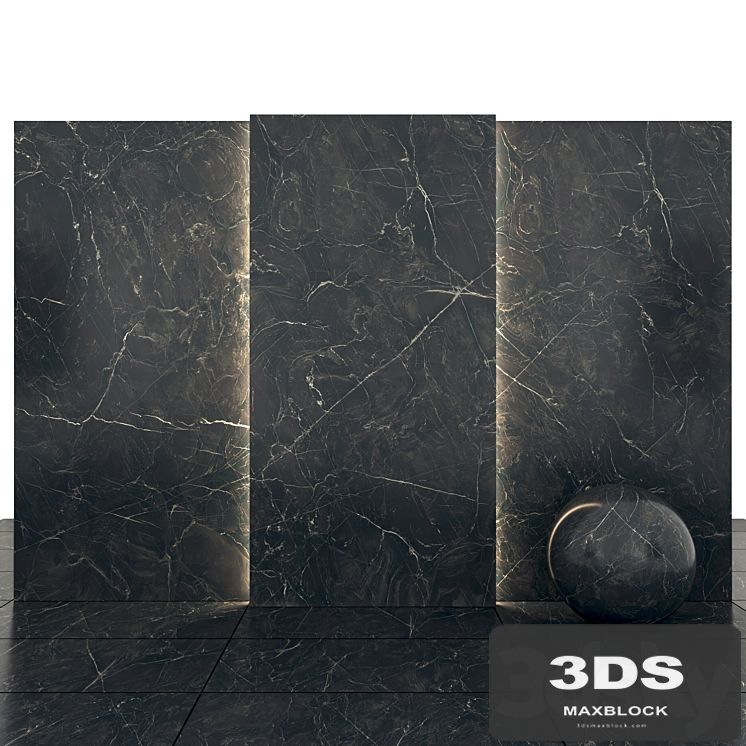 Mozart black marble