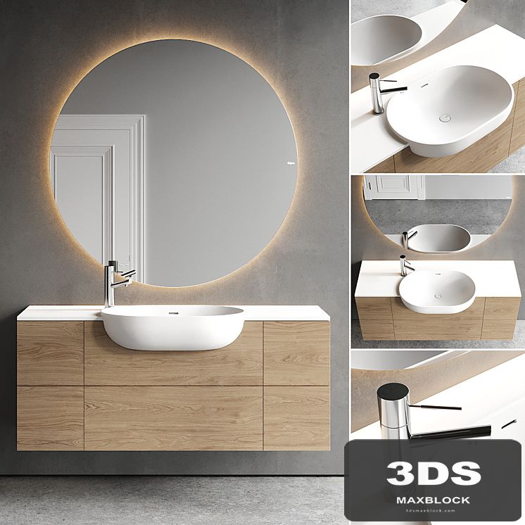 Falper Viaveneto Soft Vanity Unit Set 2