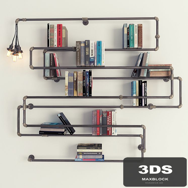 Bookshelf "Stella Bleu" 2