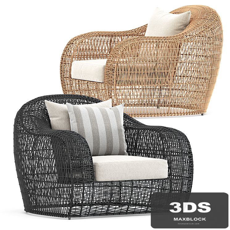 Balou Lounge Chair by Janusetcie