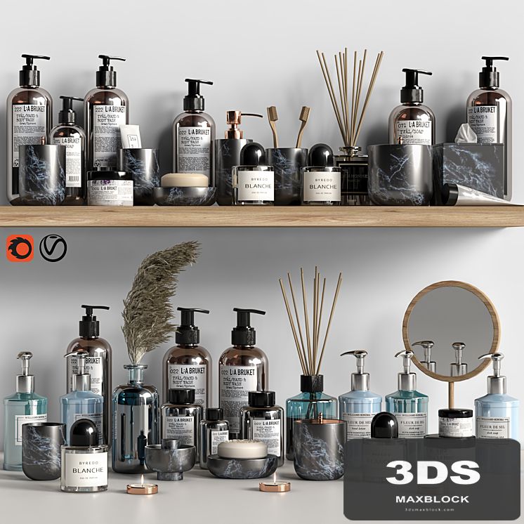Decor Set for Bathroom 06