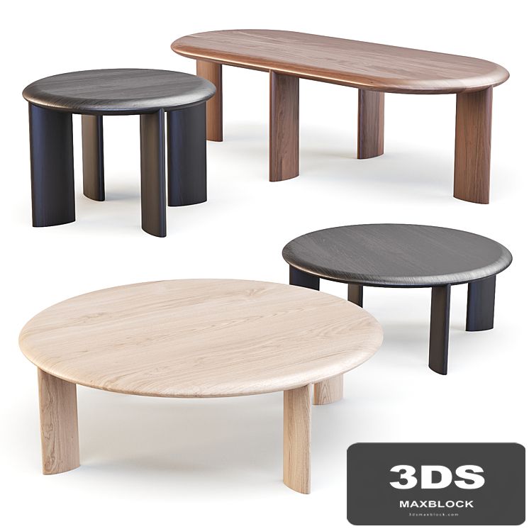 Ercol - L. Ercolani: IO - Coffee and Side Tables