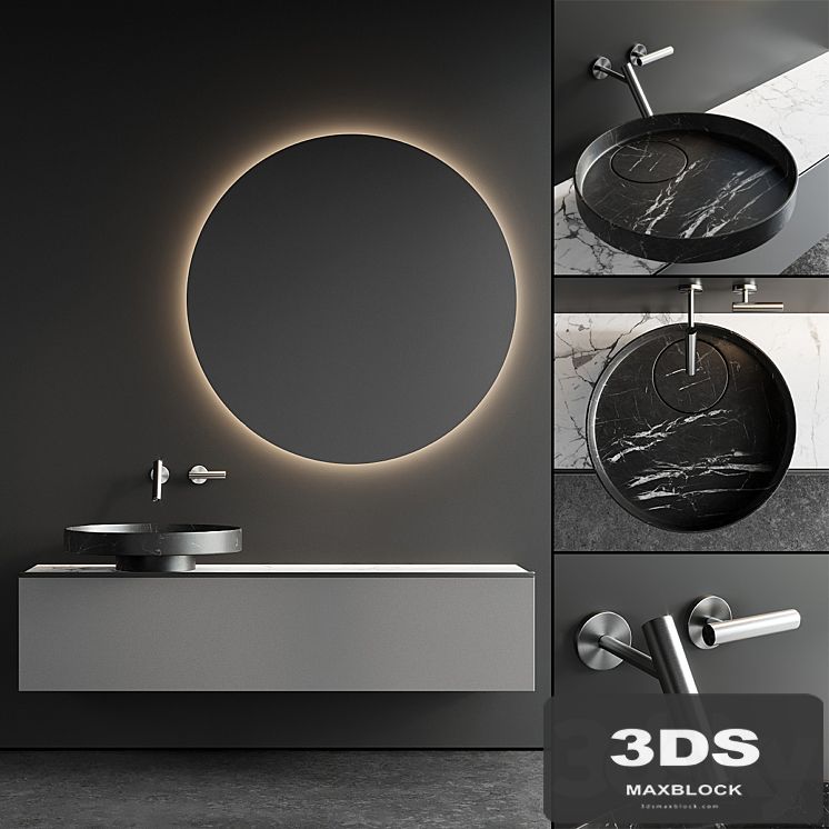 Falper Eccentrico Vanity Unit Set 1