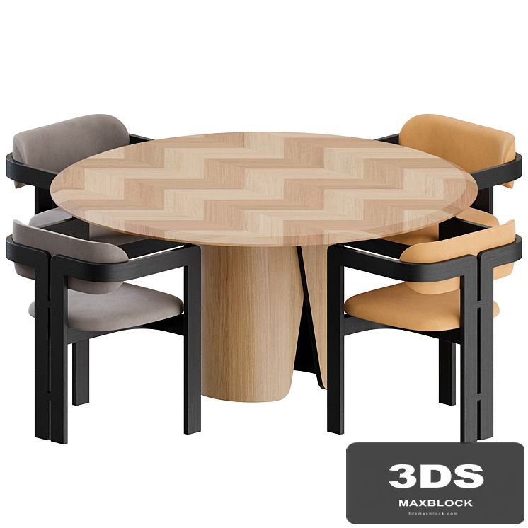 Dinning Set by Gallotti & Radice