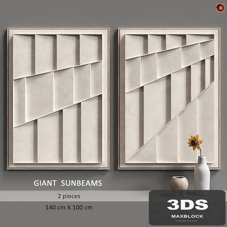 Relief GIANT SUNBEAMS