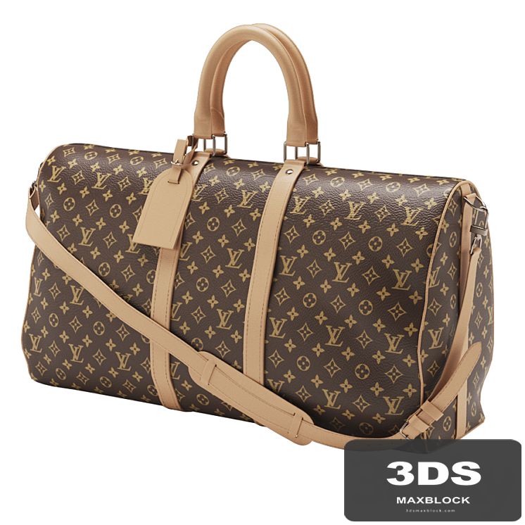 Louis Vuitton Monogram Keepall Bandouliere 55