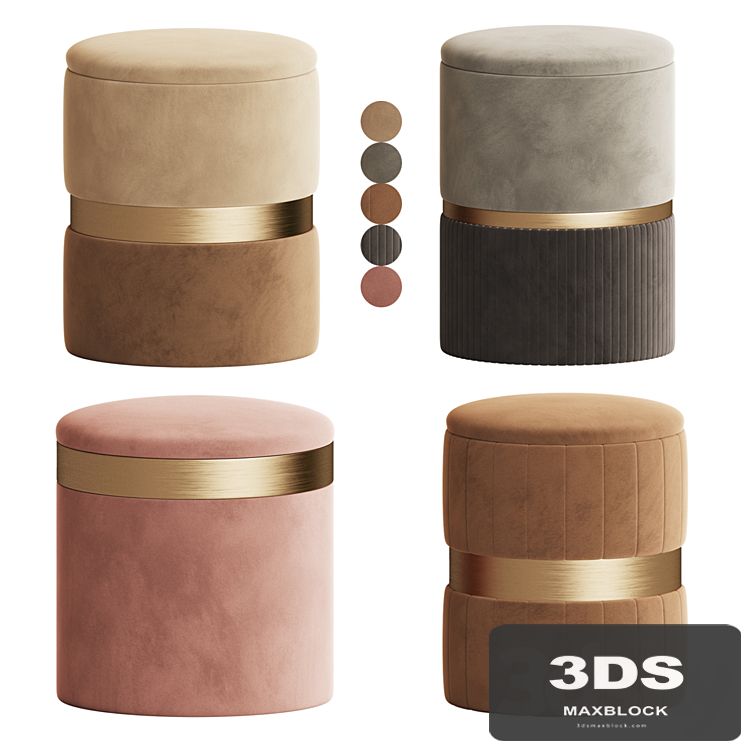 Inmyroom Ottoman Set