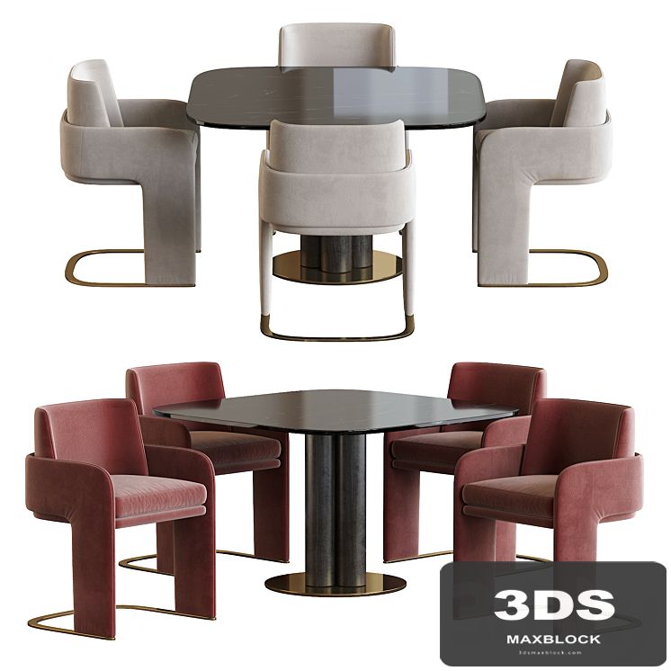 Odisseia Chair and Goya Arflex Table